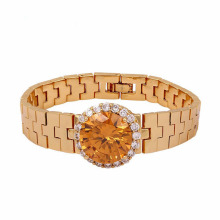 Pulsera del reloj de la tendencia de la moda de la joyería 73549-Xuping con el oro 18K plateado